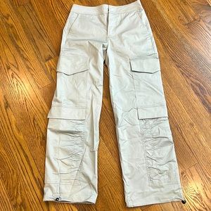 Grey cargo pants